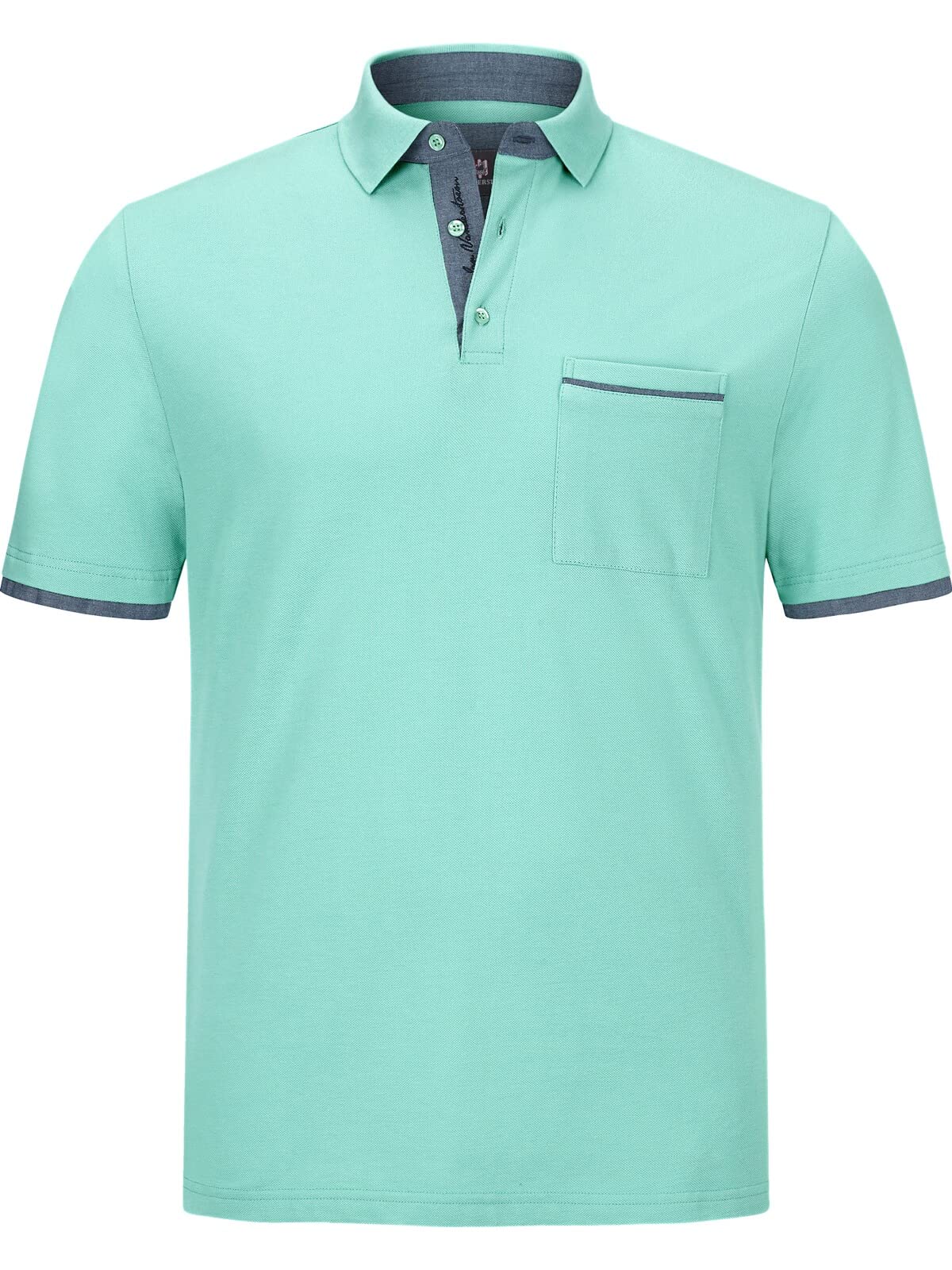 Jan Vanderstorm Melker - Polo de manga corta para hombre