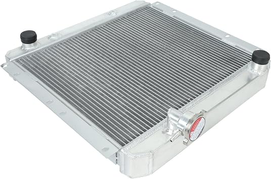 DPI180 3 Row Aluminum Radiator Compatible with 1958-1984 Toyota Land Cruiser FJ40 FJ45 Series L6 AT/MT