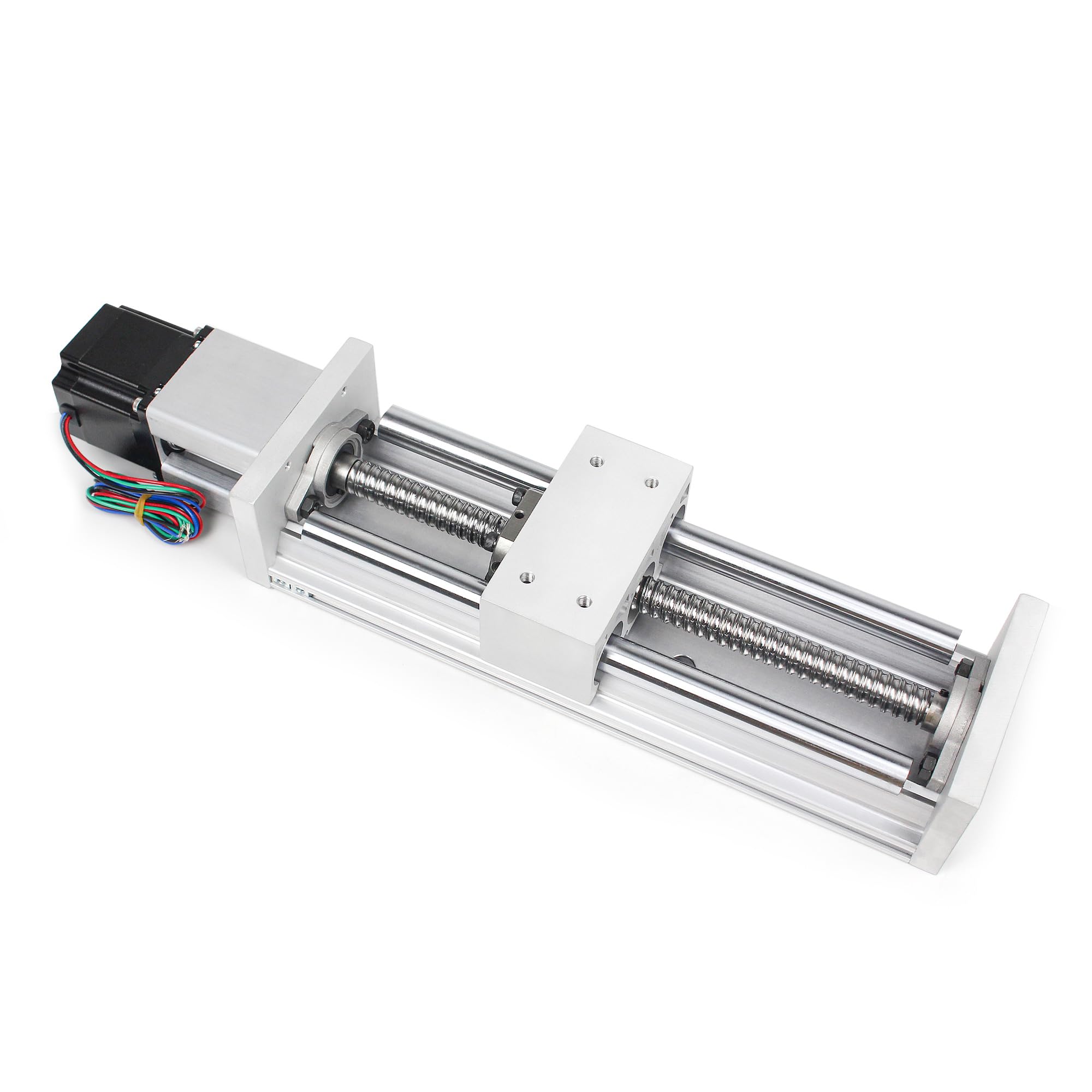 RATTMMOTOR CNC Linearführung,Linearantrieb Effektive Länge 300mm, Lineartisch-Actuator Kugelumlaufspindel SFU1605 mit Nema23 Schrittmotor Für X Y Z Achse Linearschienenführung