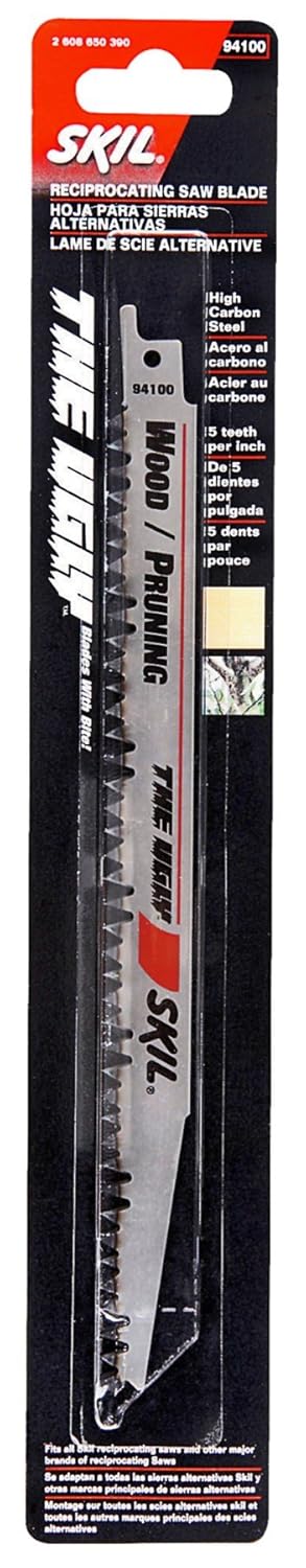 Skil 94100 9" 4 To 5 TPI The Ugly Demo Reciprocating Saw Blade