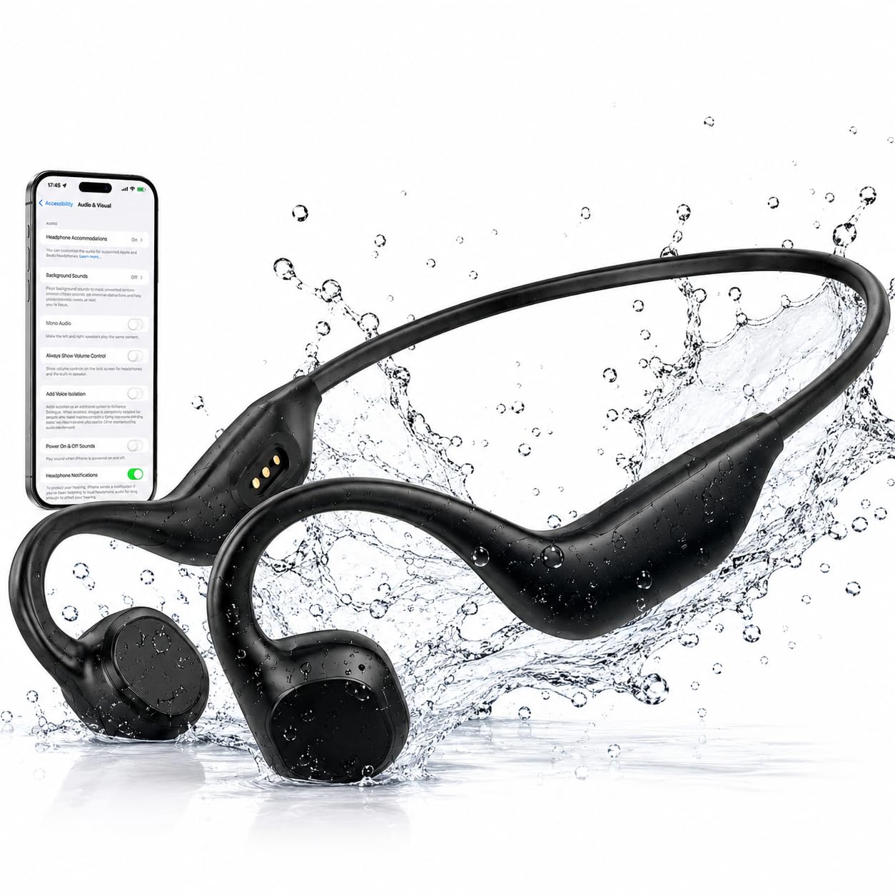 Fustaar Open Ear Bone Conduction Headphones