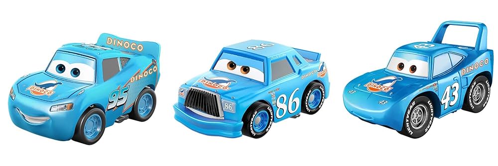 Disney Cars GKG07 Pixar's Cars Mini Racers Dinoco Daydream