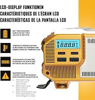 Krieger 1100W Feszültségátalakító - 12V-230V Inverter Autóba, Kempingezéshez, LCD Kijelzővel, 2 USB Porttal és EU Csatlakozóval 7
