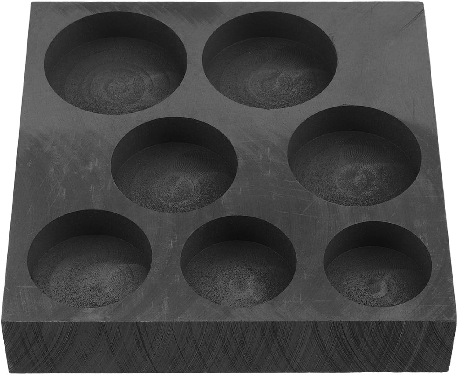 SOLUSTRE -Slot Graphite Mold Tray with Oil Groove for Jewelry Casting, Precision Nonstick Graphite Mold for Silver and Copper Lost Wax Casting in Small Jewelry Studios