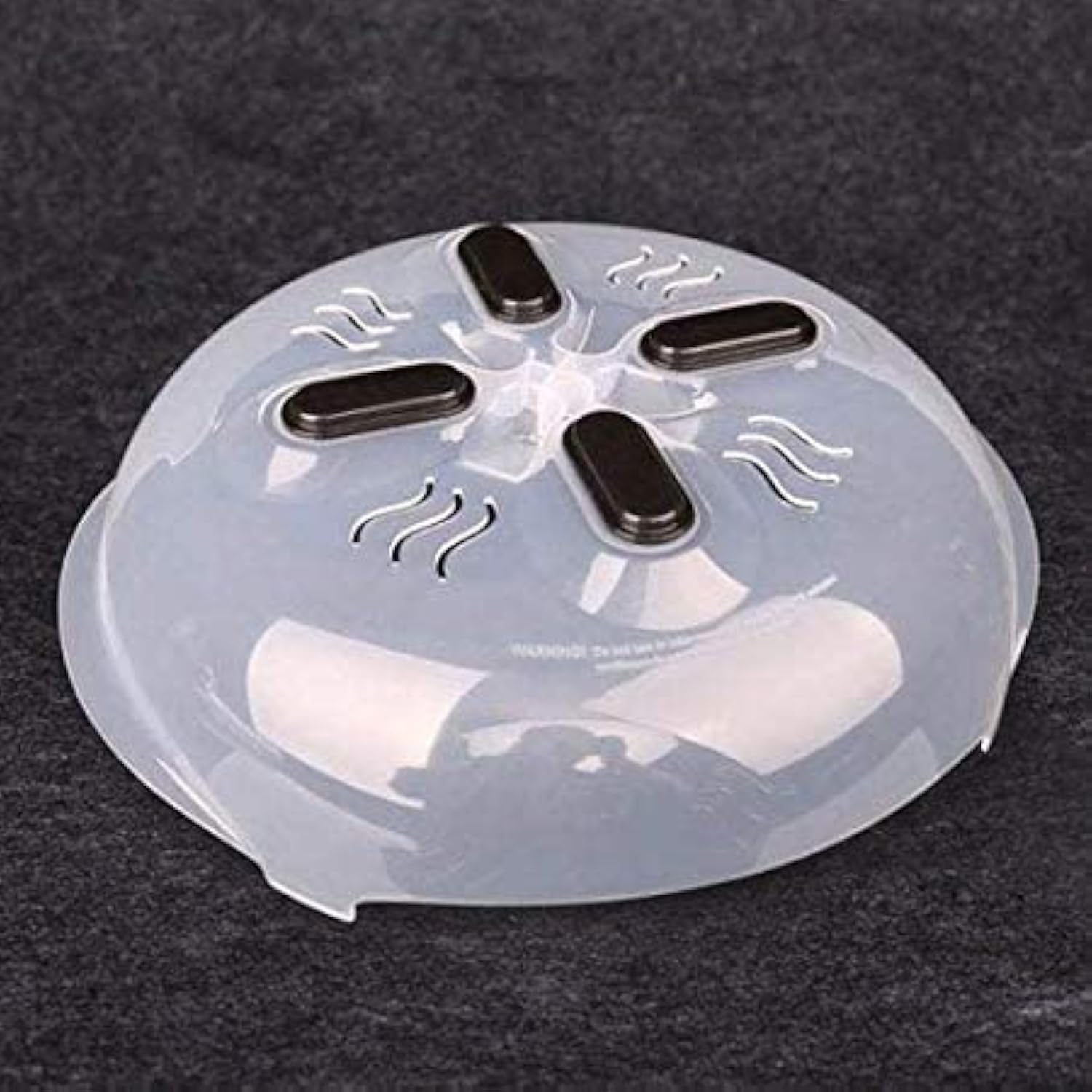 Magnet Food Splash Guard Microwave Anti-Sputtering Hover Cover with Steam Vents Magnetic Splatter Lid Heat Resistant