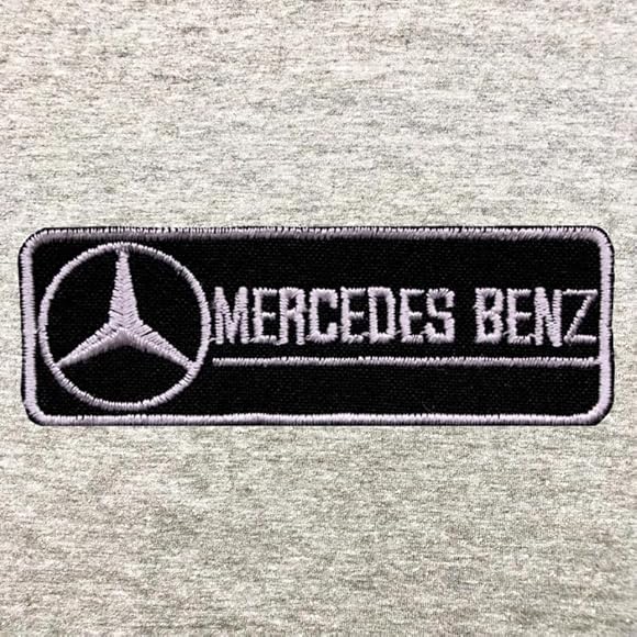Mercedes AMG Car Brand Logo Brodé Patch Motorsport Badge Applique Fer - Foto 2