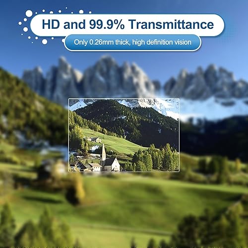 Vista 3 de 2023 2024 2025 2026 F-250/F-350/F-450 Protector de pantalla para Ford Super Duty (Lariat/King Ranch/Platinum) Pantalla táctil de 12 pulgadas, vidrio