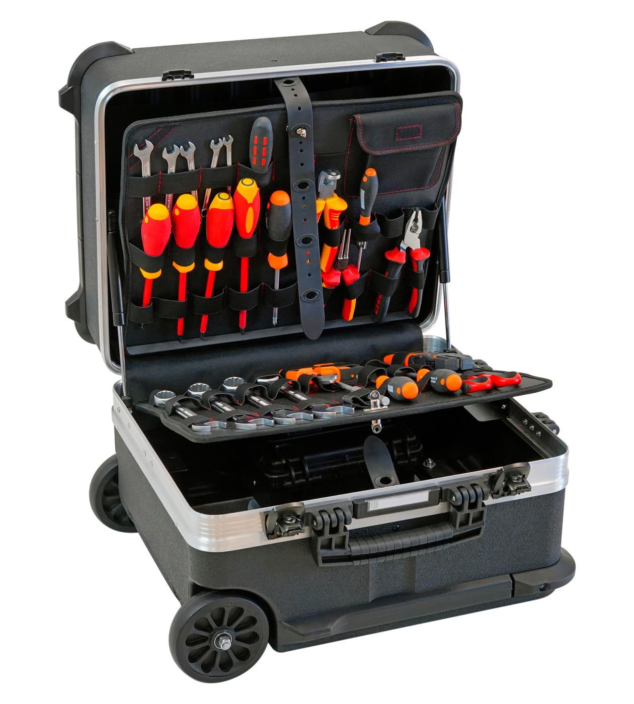 Gt Line V-Rock Turtle Pel Koffer Trolley Werkzeugkoffer