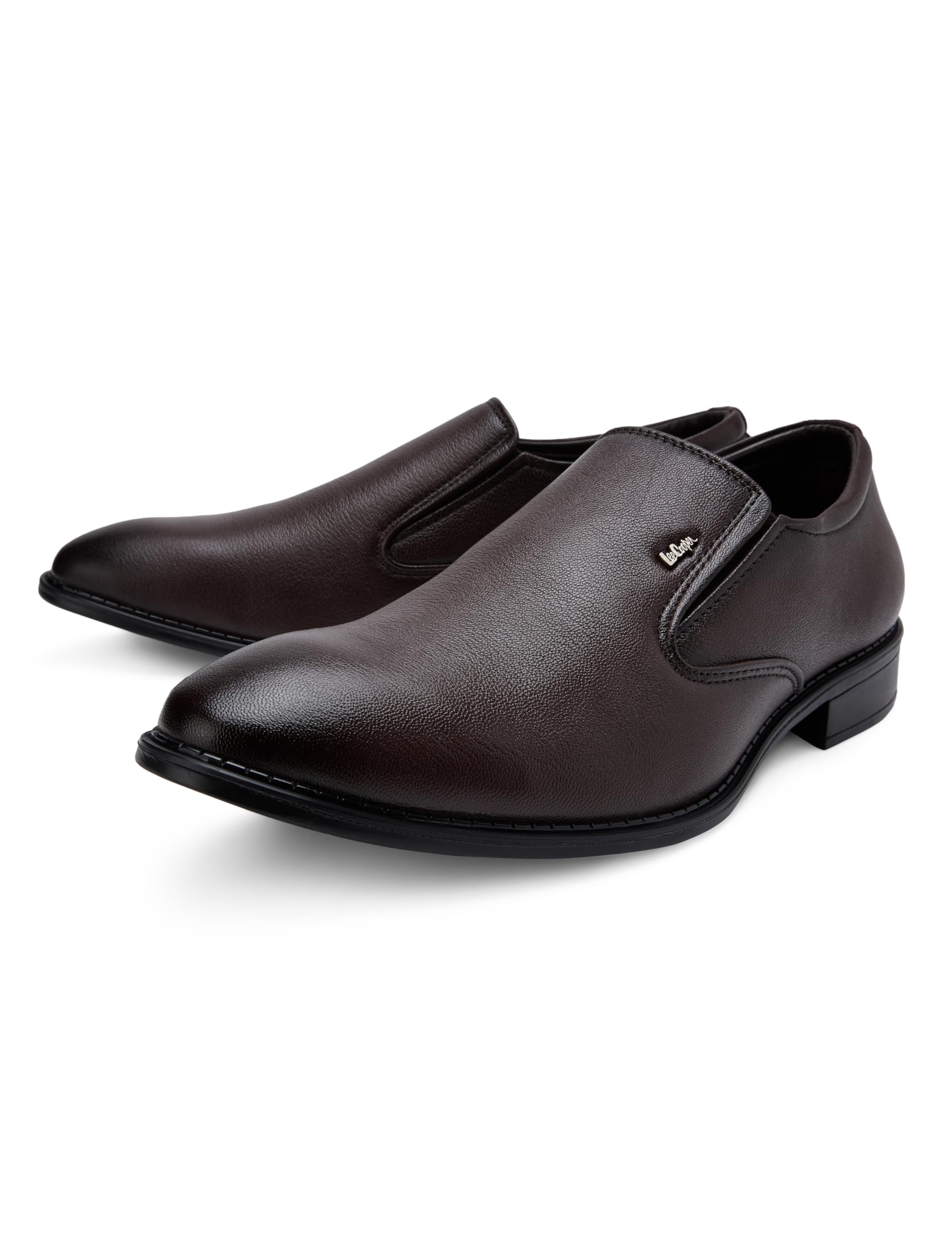 lee cooper LC1474E2R Men’s Lightweight Leather Shoes | Comfortable, Stylish Slip-On Formal Footwear for Office, Business-picture-27