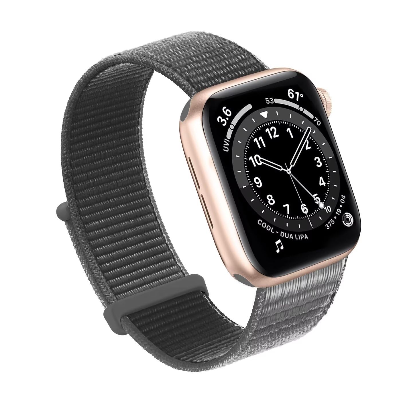 Bifeiyo Compatible with Apple Watch Bands Women Men 46MM 45MM 44MM 42MM 41MM 40MM 38MM,Nylon Sport Loop Strap for iWatch Series 10 9 8 7 6 5 4 3 2 1