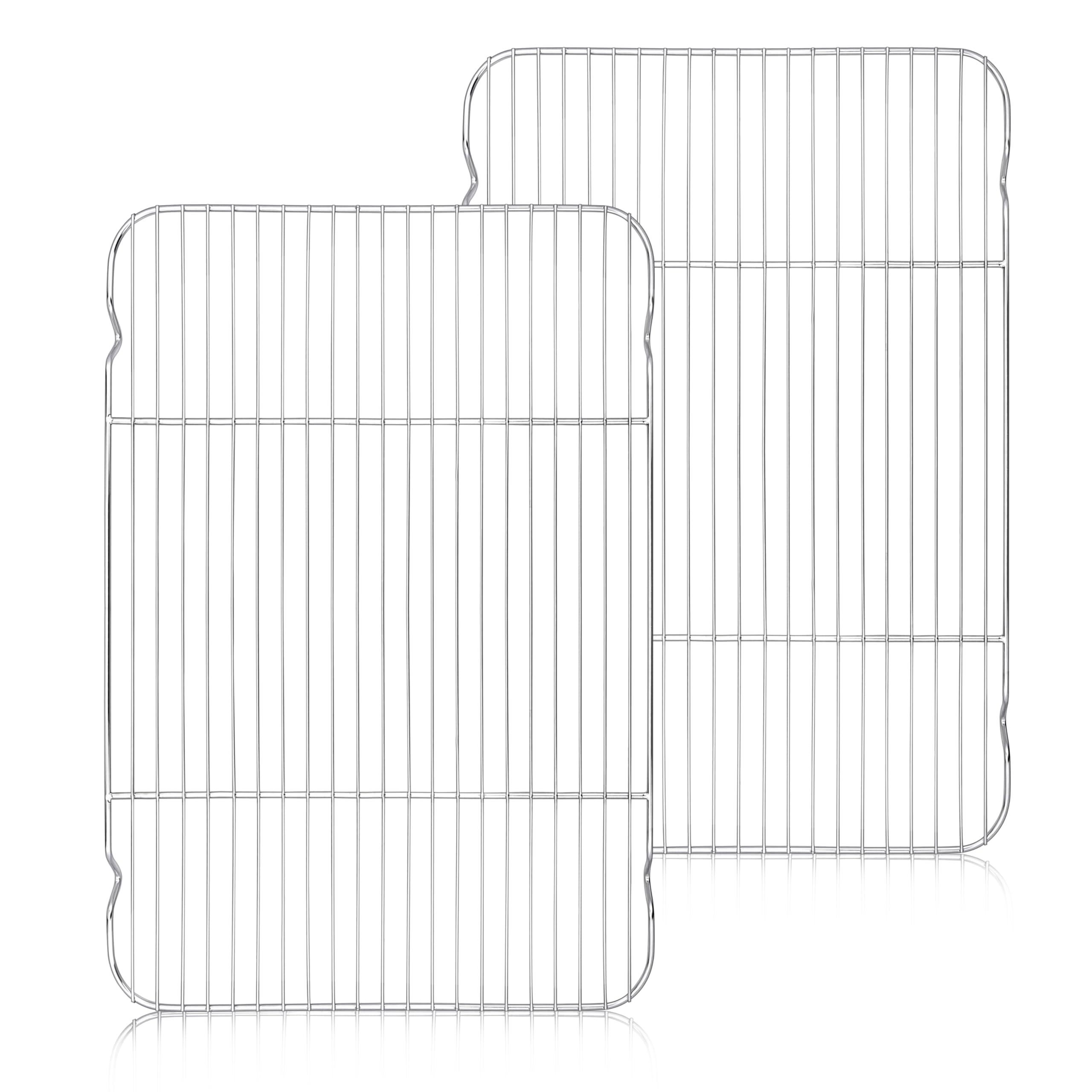 TEAMFAR Gran rejilla de enfriamiento, juego de 2 (2, 42,2 x 29,2 x 1,5 cm)