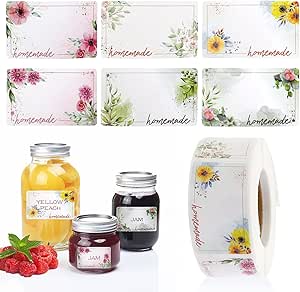 Pack of 1000 Gift Stickers, Self-Adhesive Labels, 3.5 cm Kraft Stickers, Christmas Gift Stickers, Jam Labels for DIY Baking Envelope, Gift Bags Decoration Pack of 1000 Gift Stickers, Self-Adhesive Labels, 3.5 cm Kraft Stickers, Christmas Gift Stickers, Jam Labels for DIY Baking Envelope, Gift Bags Decoration