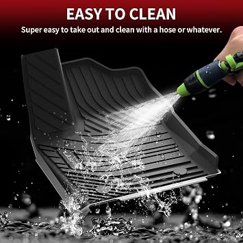 LASFIT Floor Mats for Toyota Tundra 2022-2026 (Only Fit CrewMax Cab)