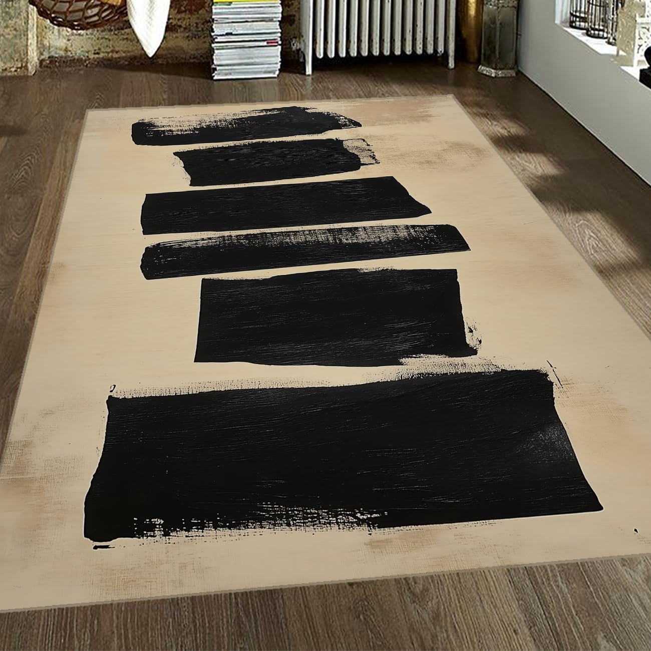 Tapis de salon antidérapant et lavable pour éliminer les glissades avec style