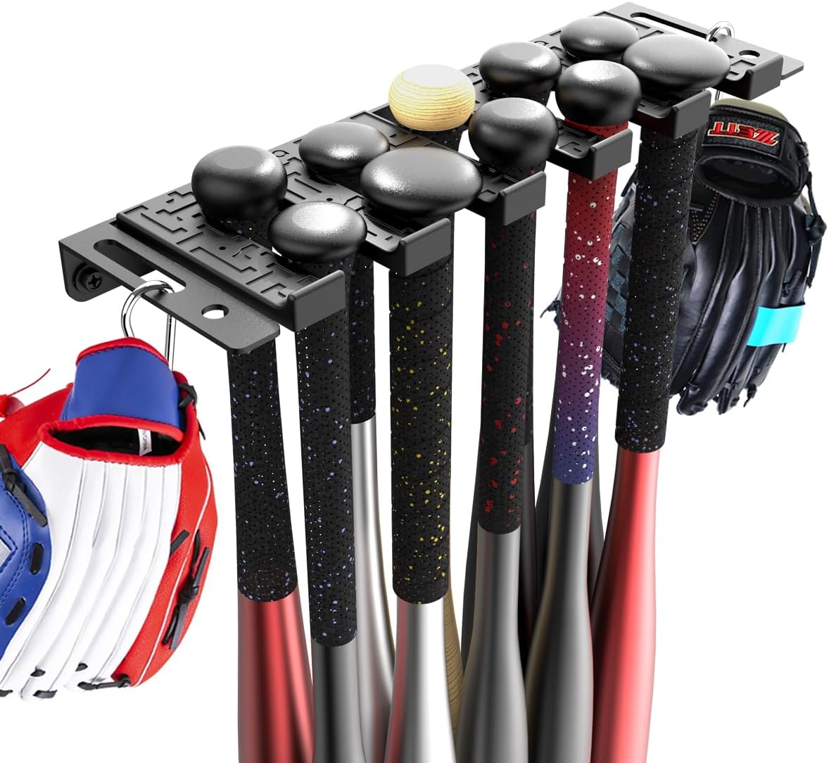 HOYRR Baseball Bat Holder,Standing Bat Holder