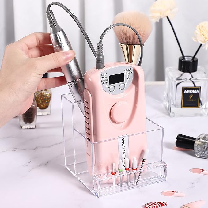 Noverlife Organizador de Brocas para Uñas con 10 Agujeros miniatura 8