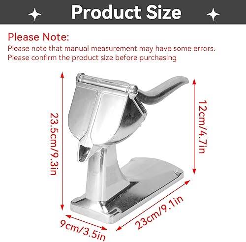 Miniatura 3 de Exprimidor de limón, exprimidor manual de lima, exprimidor de cítricos, exprimidor de naranja, exprimidor de granada, máquinas de exprimidor de