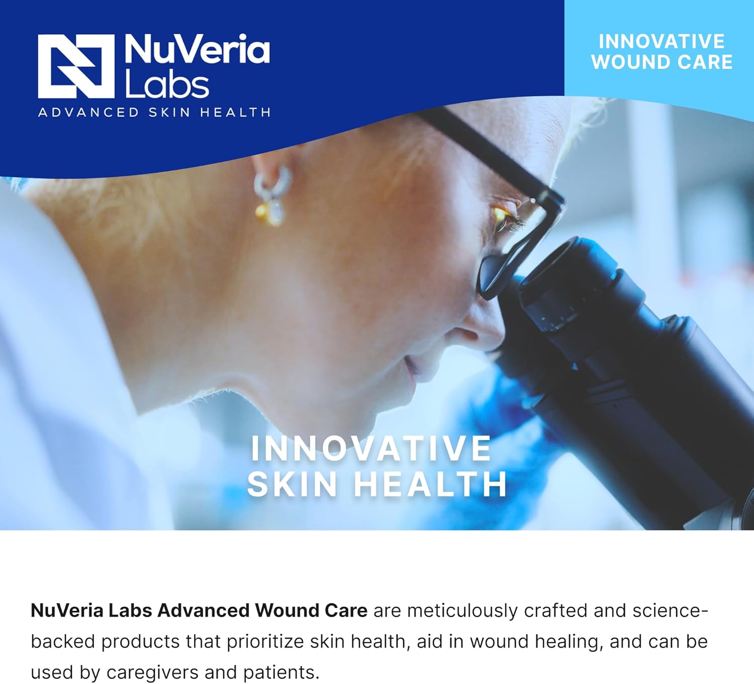 Hospital Grade Gelling Fiber Wound Dressing - High Absorbency CMC Fiber Wound Care Pad for Moderate to Heavy Exudate, Moisture-Managing Conforming Dressing, 6x6-5 Each/Box