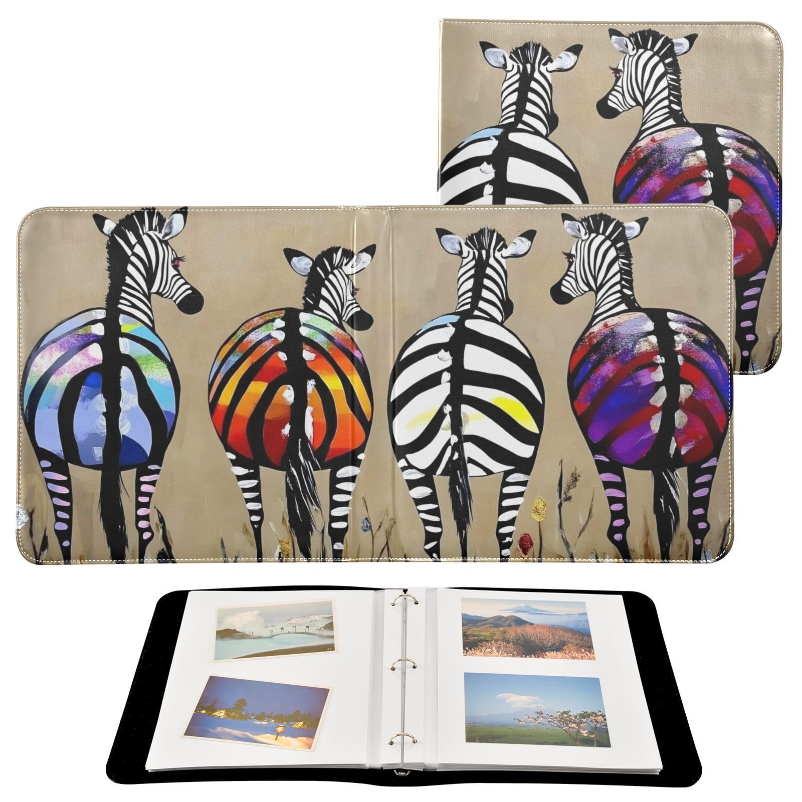 メリゴ ステッカー ３枚セット Amazon.com: XYMZR Large Photo Album Self Adhesive Colorful