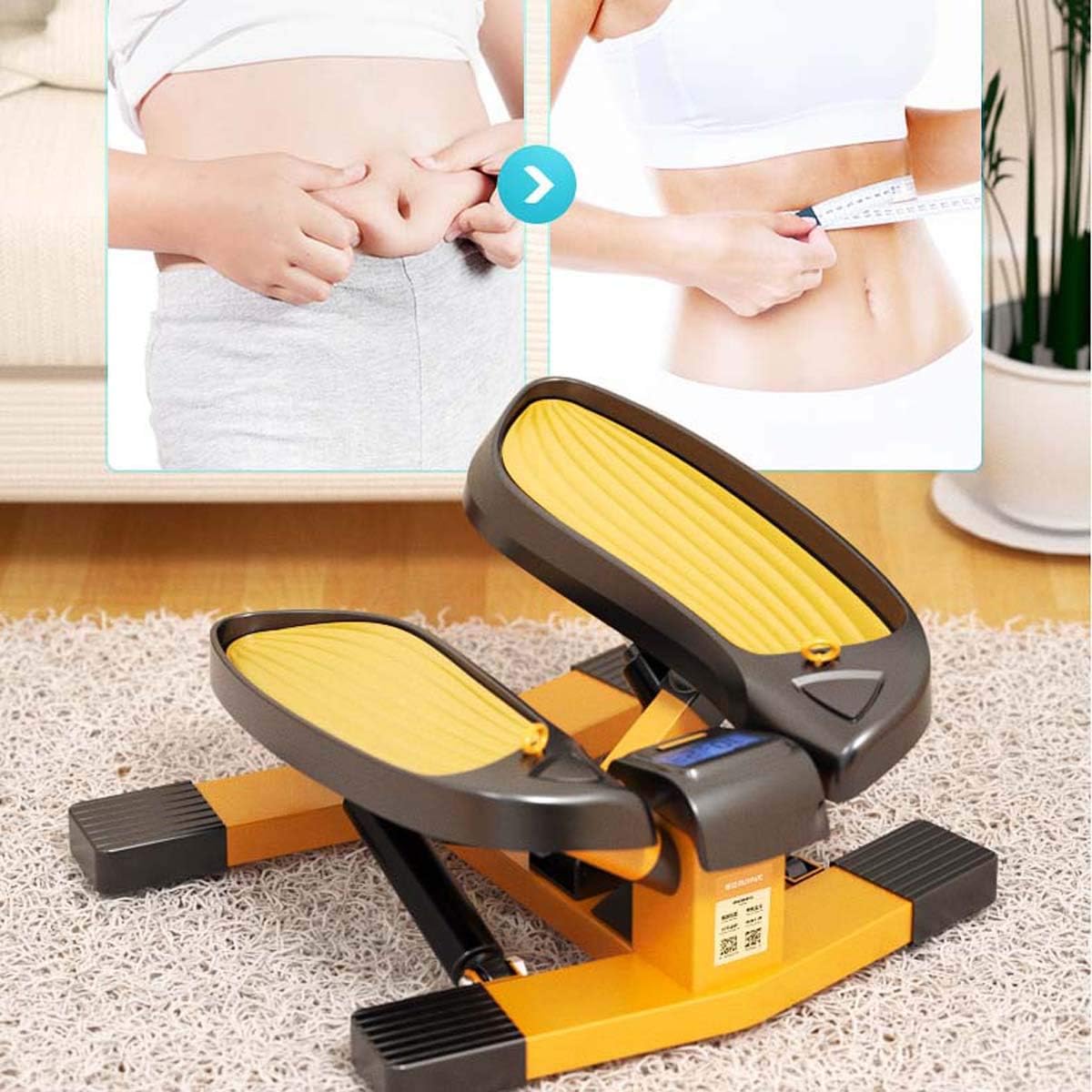 sotto la scrivania ellittica