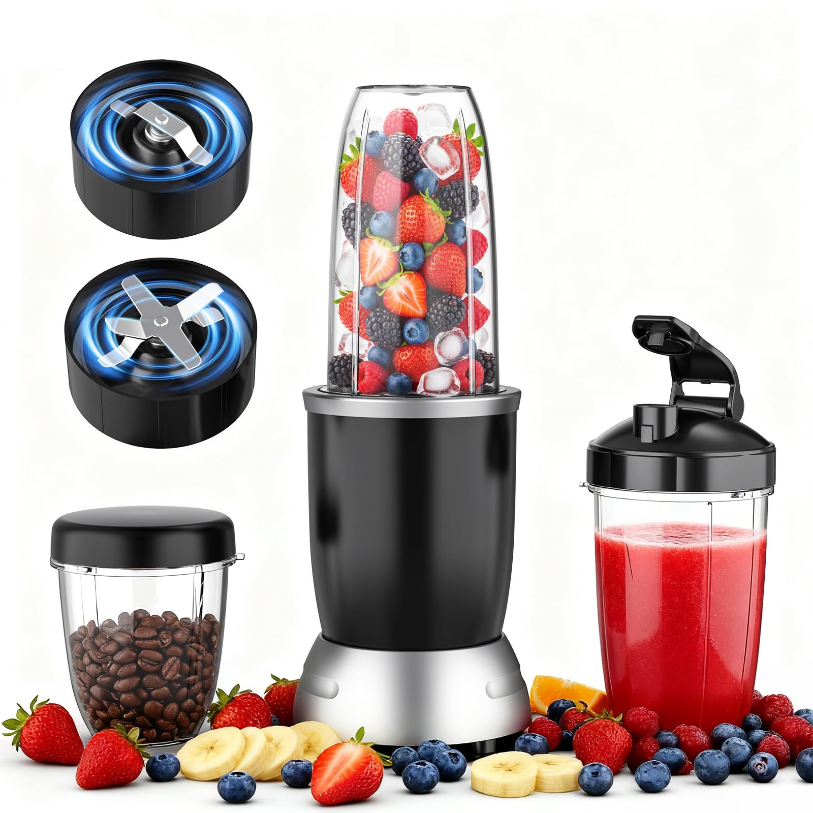 H-Duka 3-Cup Blender Set