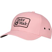 Taylormade Golf 2026 Newport 85 Metal Eyelet Hat Pink Adjustable
