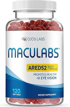 AREDS 2 Eye Vitamins for Adult Macular Health Support (180ct)