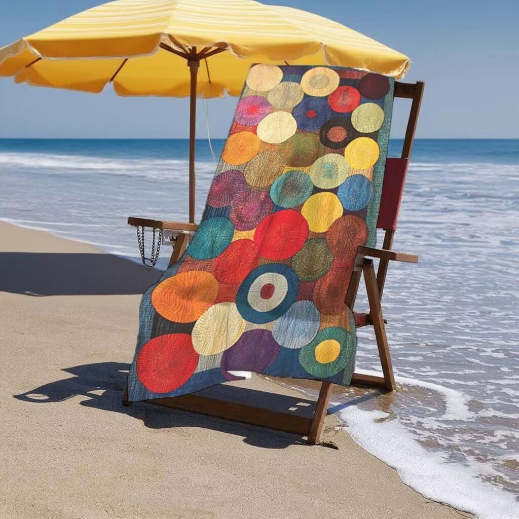 Telo Mare XXL 100x200cm/35x70cm, 2 Set Telo Mare Microfibra Sogno Asciugamano Palestra Uomo, Antisabbia, Leggero, Asciugatura Rapida, Teli da Spiaggia Grandi Accessori per Camping Natation Yoga I-25