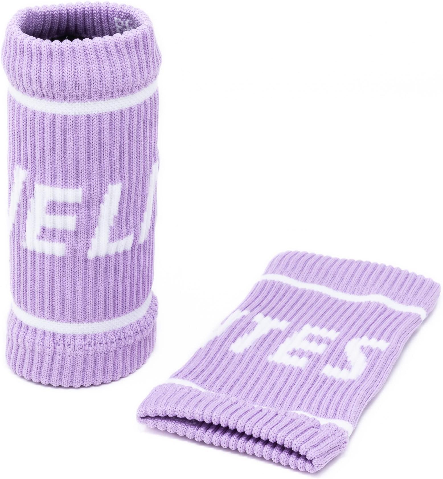 Velites I Flexible Fabric Wrist Band I Provides Support and Security for Your Workouts I Better Grip on Bar I Protect Sensitive Skin and get I One Size fits all (Purple)