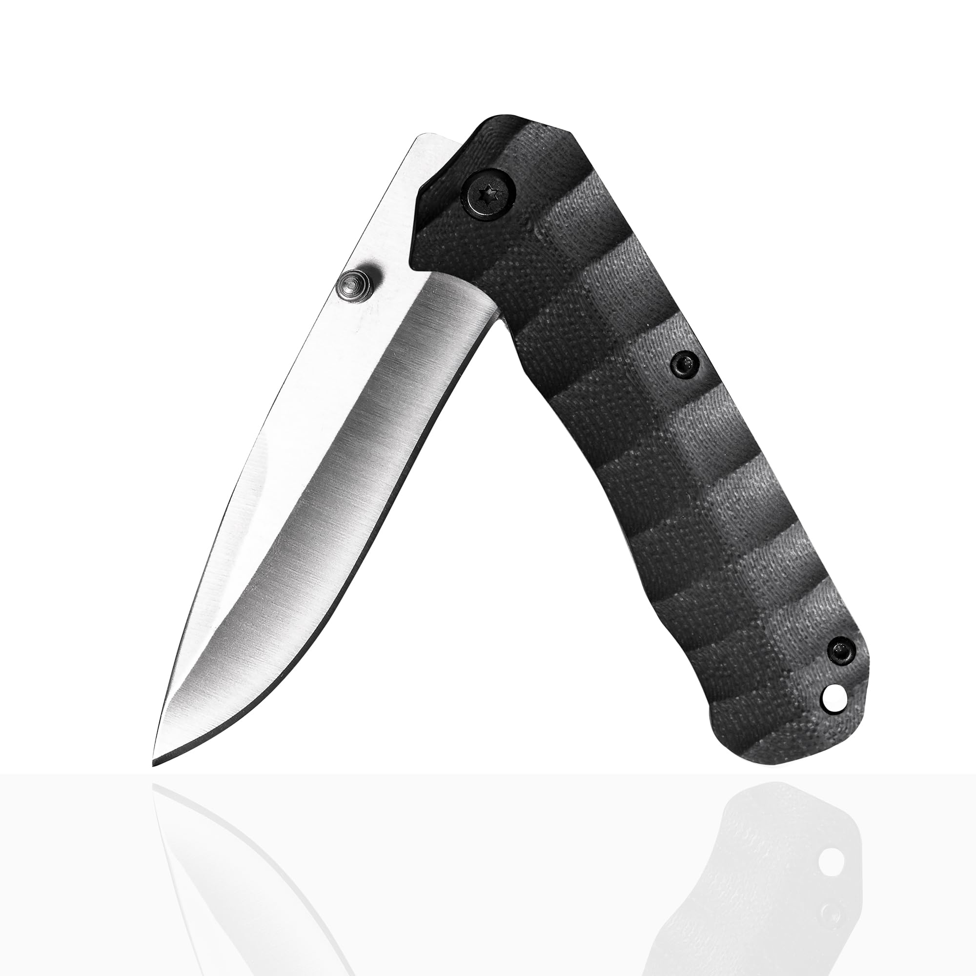Pocket Knife Upgrade G10 Handle - Lightweight EDC Folding Knives High Carbon Stainless Steel Blade Camping Folding knives