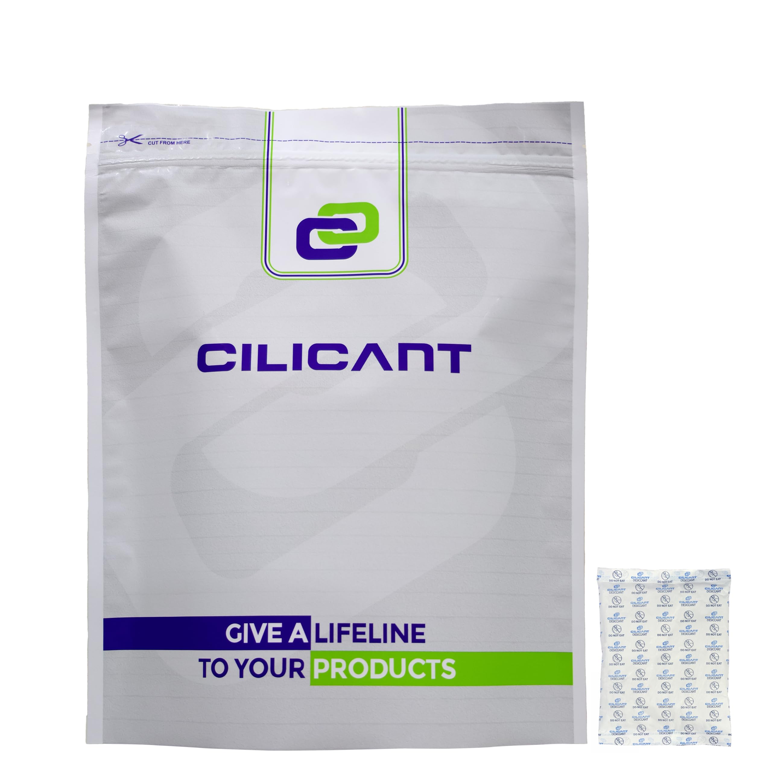 CILICAnT 100 Gram (10 Pcs) Silica Gel White Packets Desiccant Dehumidifiers, Non-Indicating Silica Gel Packs To Avoid Moisture, Odour, and Fungus (100 Gram X 10 Pcs = 1 KG)-image-19