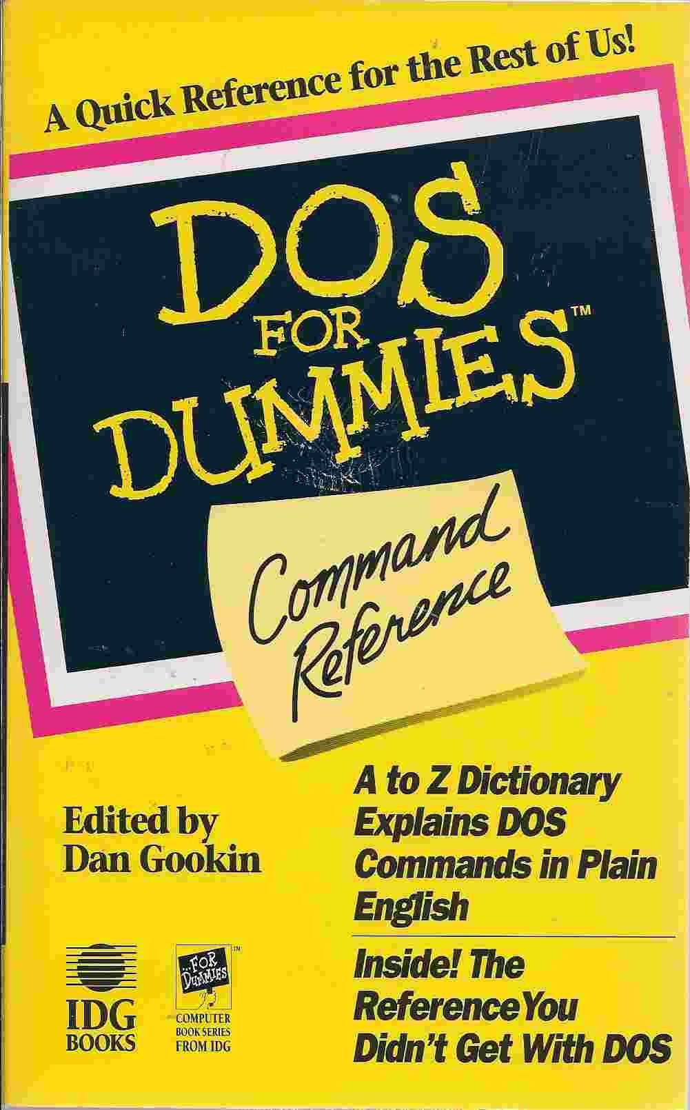 Snapklik.com : DOS For Dummies Command Reference