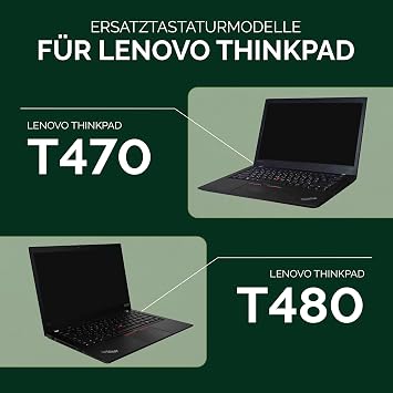 replacement German backlit keyboard for Lenovo Thinkpad T470 T480