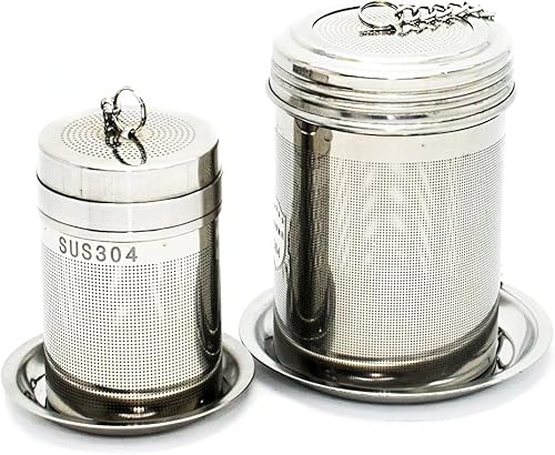 Miniatura 9 de URBAN ESCAPE - Té más empinado para hojas de té sueltas (paquete de 2 unidades, grande para tetera/hervidor y pequeño para taza/taza de 20 onzas),