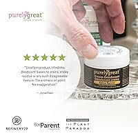 Vista 8 de Purelygreat - Desodorante en crema con aroma a especias, esenciales de higiene sin químicos para mujeres, desodorante natural para hombres con soda