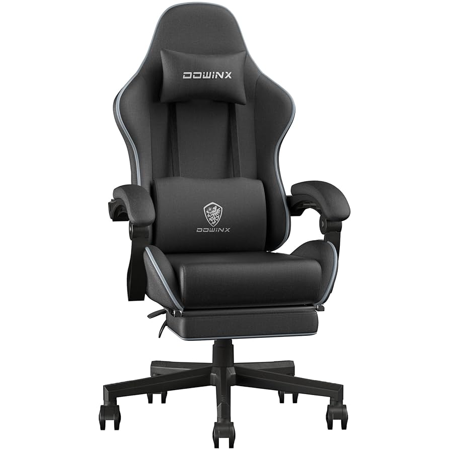 にゃおん Amazon.com: Dowinx Gaming Chair Fabric with Coil Spring