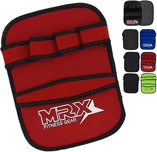 MRX Weight Lifting Grip Pads Workout Gloves for Womens | Pull up Grip Pads Weightlifting Grip Pads Neoprene Hand Grips | Eliminate Sweaty Hands Gym Gloves Body-Building Fitness for Men