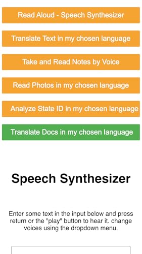 Read Aloud For Me PRO - Translate and Read Photos - Translate and Read Documents - Speech Synthesize