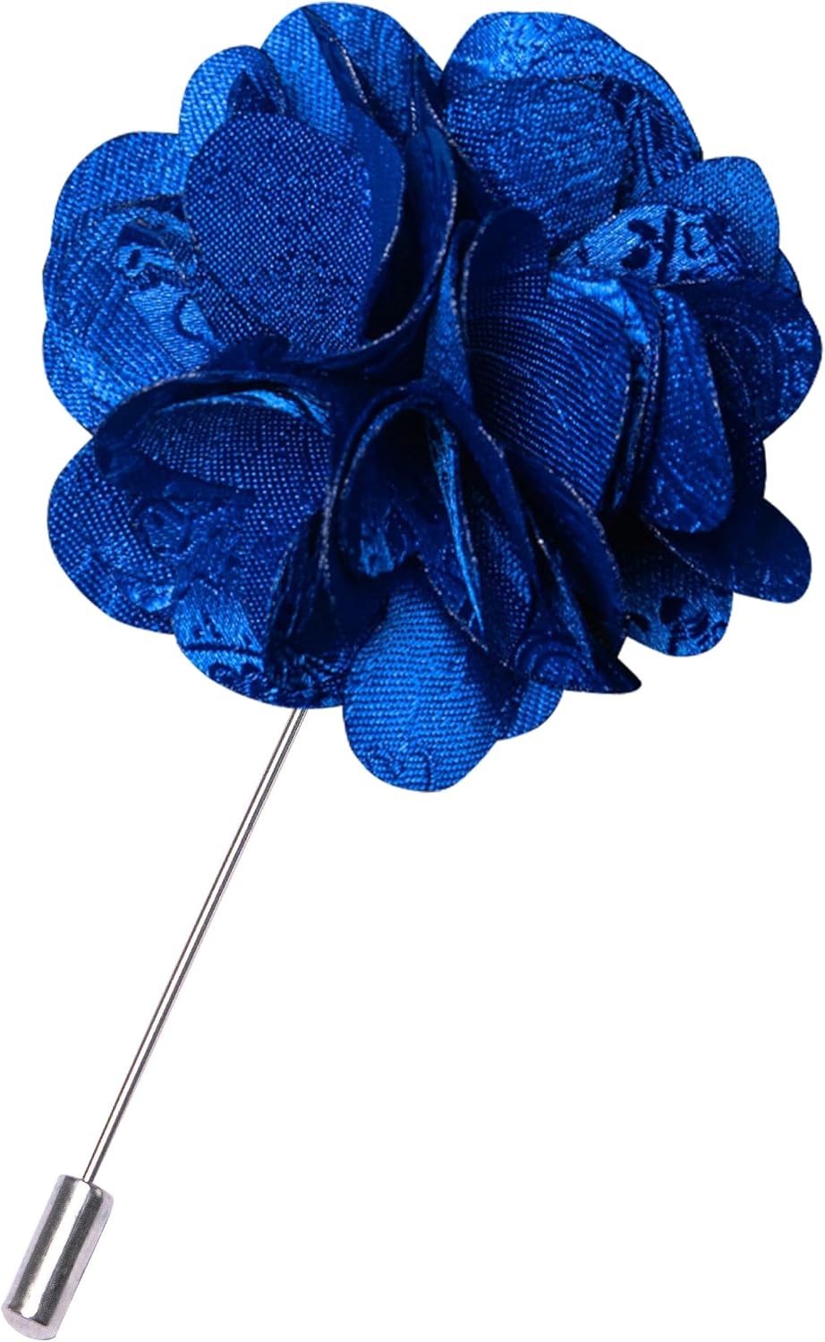 JEMYGINS Mens Paisley Tie and Lapel Pin Necktie Pocket Square and Tie Clip with Sets for Business Casual 4PCS - Image 4