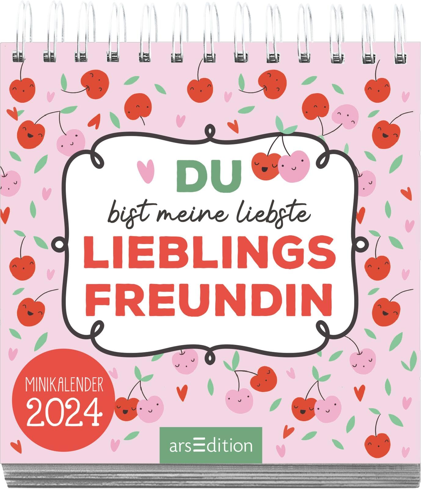 Display Monatskalender 2024: Mit 4 x 5 Ex. | Kleine Tischkalender voller lieber Worte für liebe Menschen