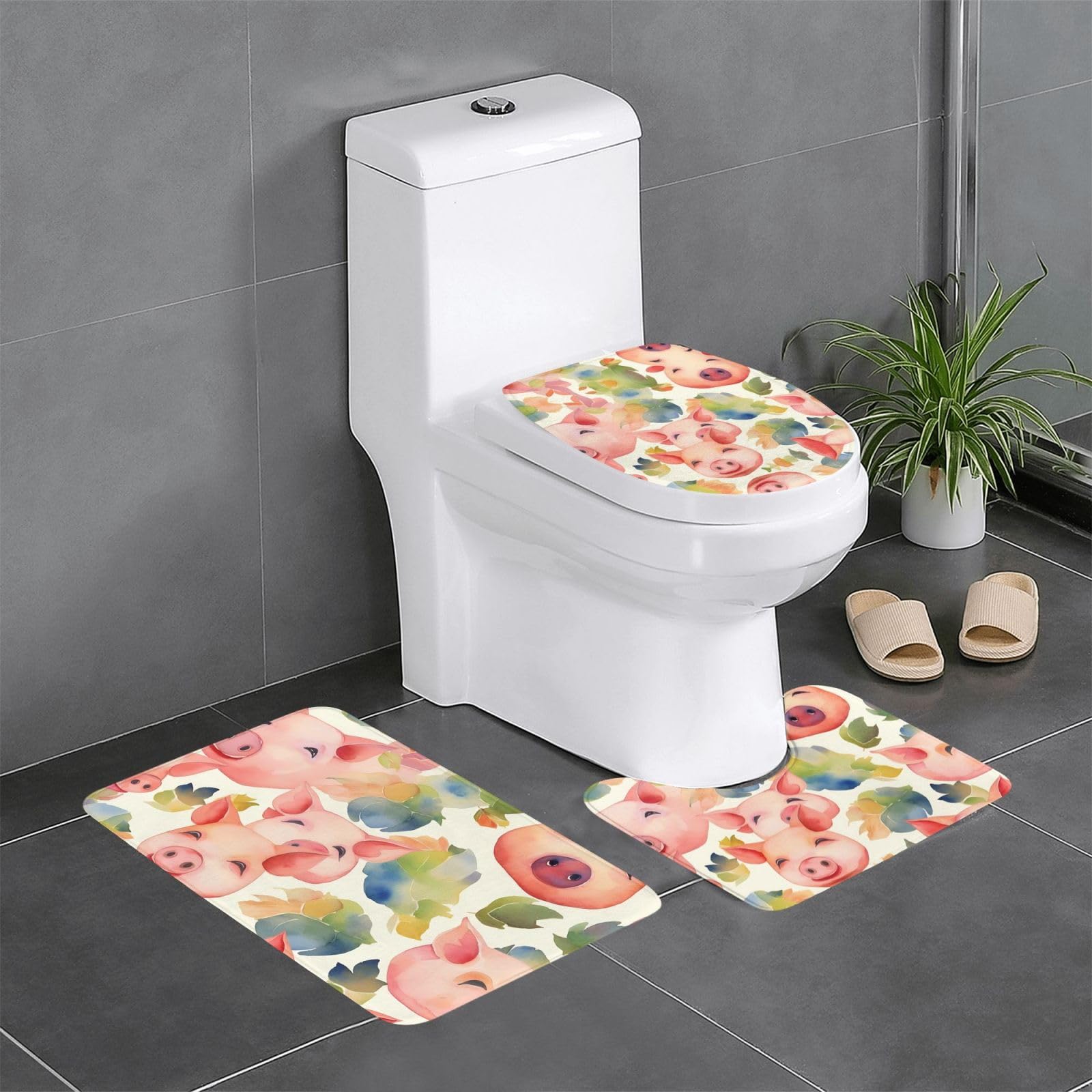 Tapis de salle de bain antidérapants pour éviter les glissades sur sol mouillé