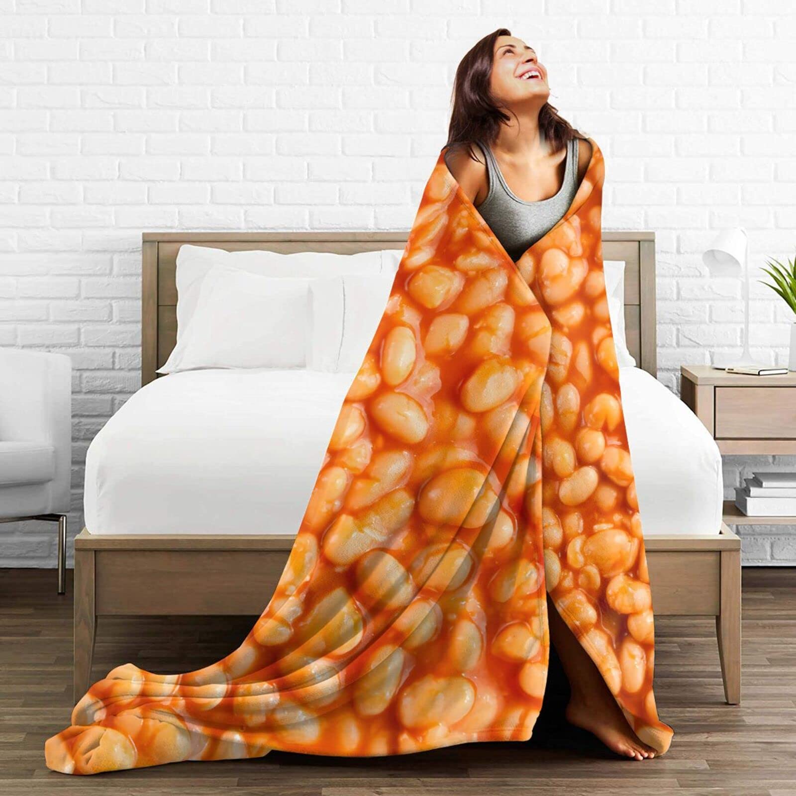 Coperta In Pile Di Flanella Morbidissima Con Bulldog Francese - Leggera E Accogliente, 127x101 Cm Per Bambini