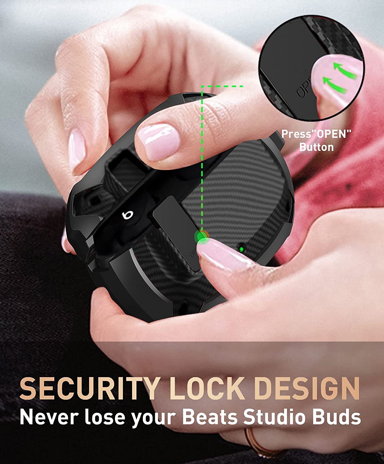Beats studio buds ケース+右耳 Amazon.com: Compatible with Beats Studio Buds/Buds+ Case
