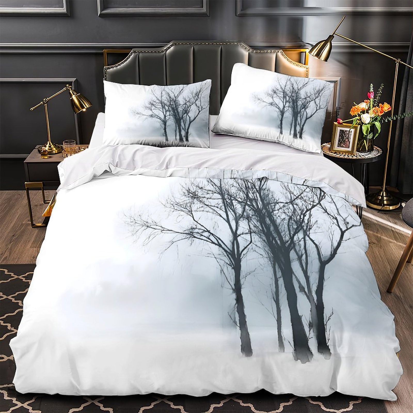 Parure de lit mythique Chèvre du Zodiaque microfibre premium