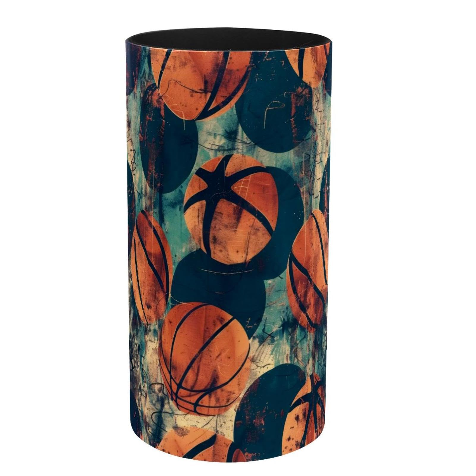 Pinceaux de maquillage et stylos : pot de rangement musical cadeau basket-ball