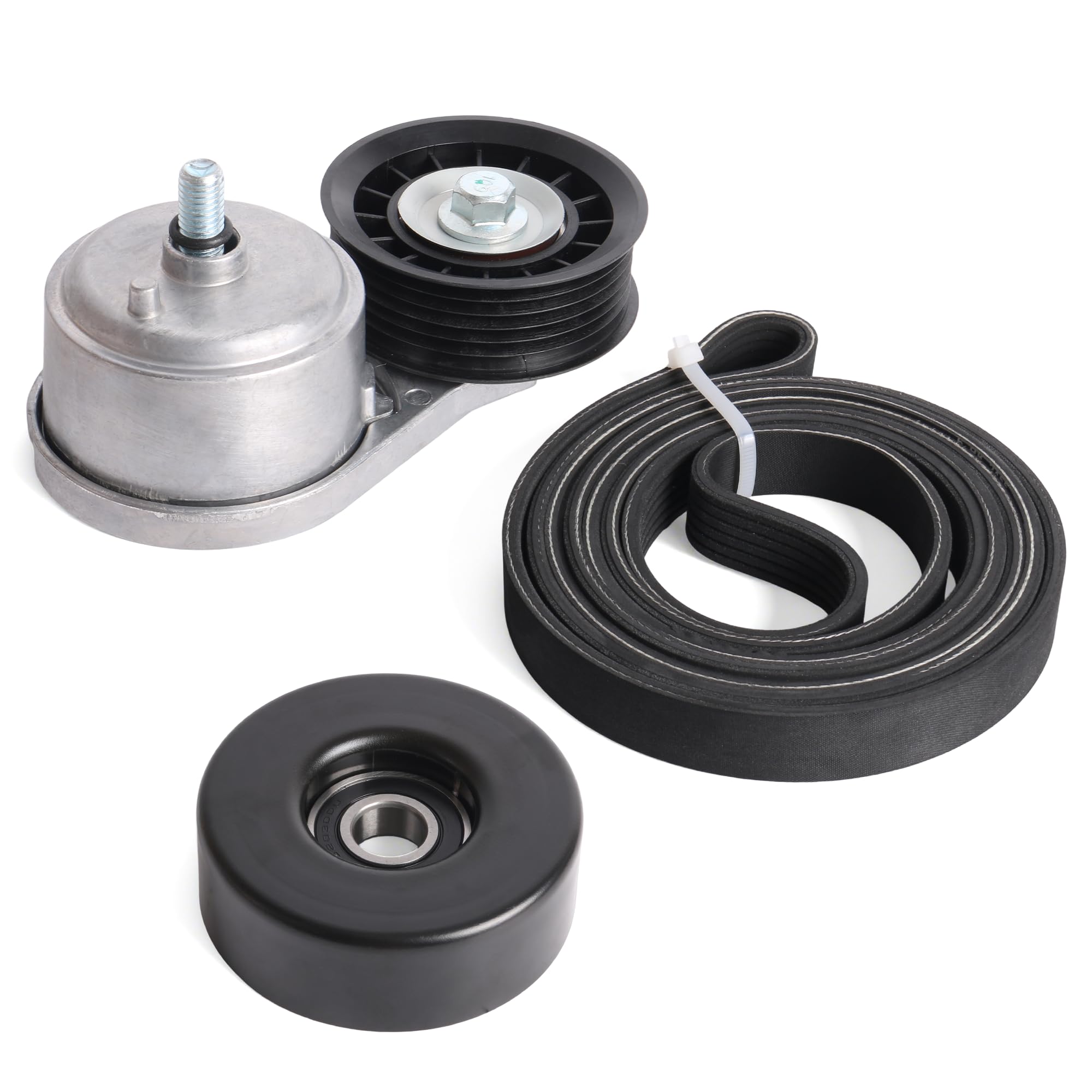 Belt Tensioner Serpentine Belt Idler Pulley Kit #38103 38001