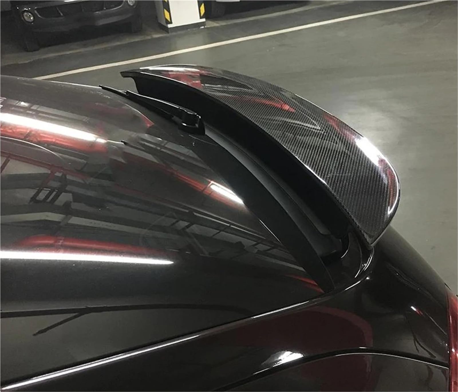 Dla Porsche Dla Panamera Hatchback 4-Door 2014 2016 Spoiler Bagażnika Lotka Tylny Skrzydło Na Klapie Akcesoria Do Modyfikacji Karoserii Spojler Tylny Trunk Wing