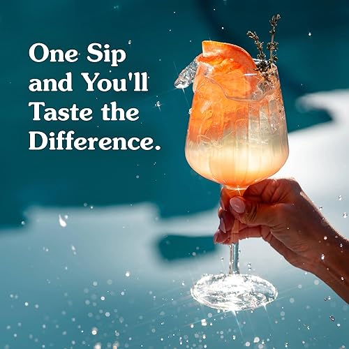 Miniatura 7 de Sovány Agua gasificada, mandarina, bebidas de agua Seltzer, USDA Organic, hechas con fruta real, sin OMG, veganas, sin azúcar añadida, bajas en