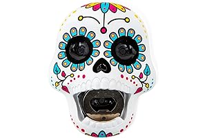 BigMouth Inc Skull Bottle Opener: A Bone-Chilling Bar Essential for Beer Aficionados