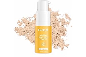 Lightweight, No-Greasy KYDA Mineral Sunscreen Protection Rejuvenating Hair Scalp